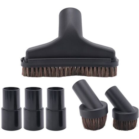 Juego de 6 cepillos redondos para aspiradora (25 mm y 36 mm), cepillo para suelos de 5,9 pulgadas, accesorio de 1,25 pulgadas. (1/4)
