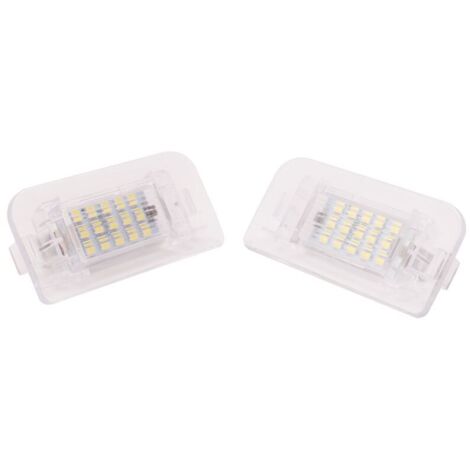 Luz trasera para coche compatible con W242 W246 B - LED para matrícula A2468201566 PZ168 (1/4)