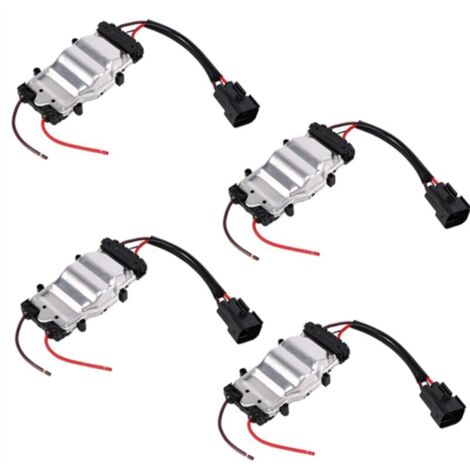 Módulo de control de ventilador de radiador de 4 piezas para BMW Serie 3 E46 316Ci