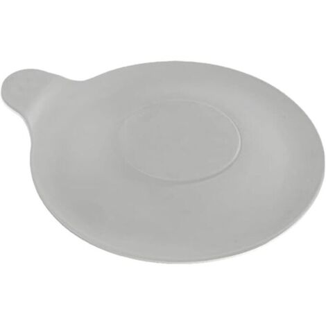 Tapón de bañera gris, tapón de silicona, apto para cocina y baño, 13,6 cm (1/4)