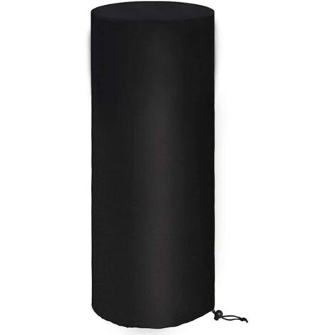 Fundas para calentadores de patio, impermeables, de tela Oxford 420D, resistentes al viento, protectoras, de aproximadamente 50 x 50 x 120 cm. (1/4)