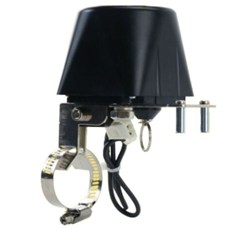 Válvula automática eléctrica para tuberías de gas DN15 DN20 DN25 para alarma de agua y gas, con válvula de bola de 12 V (A).