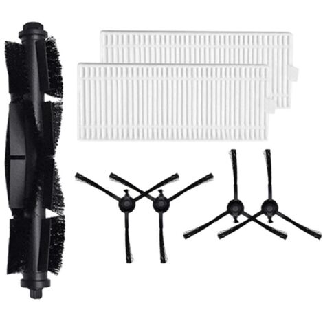 Accesorios de repuesto para la aspiradora robot 360 S8 Plus: cepillo principal, filtro HEPA, kit lateral. (1/4)