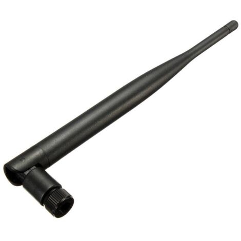 2,4 GHz 5DBI antena Booster WIFI omnidireccional RP-SMA WLAN para módem enrutador (1/4)