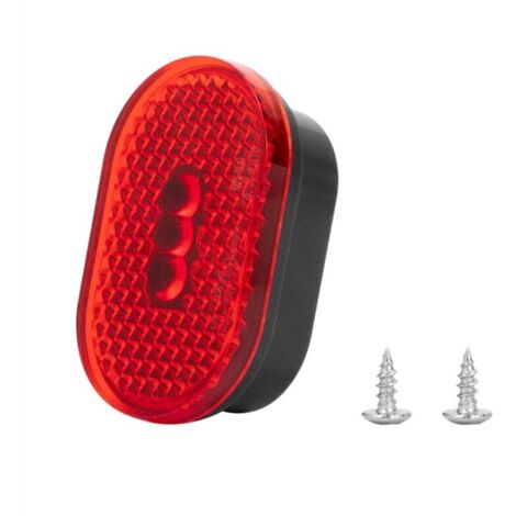 Luces traseras LED, protector de guardabarros, luz de freno para patinete eléctrico Pro 2 Mi3, luz de freno/parada (1/4)