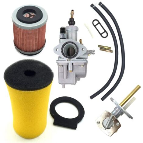 Carburador de 250 cc para Yamaha YFB250 YFB250FW con filtro de aire 14451-00-00 1992-2000 YFB250D YFB250FWH YFB250FWM con filtro de aceite (1/4)