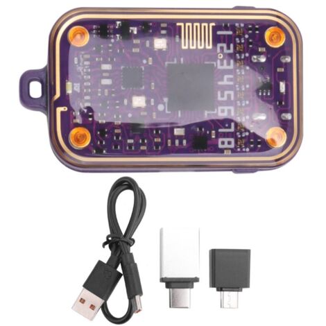 Tarjeta emuladora de lector de chip RFID inteligente con circuito integrado EM125KHZ de 13,56 MHz. Soporte para decodificación, lectura, escritura y clonación de credenciales.