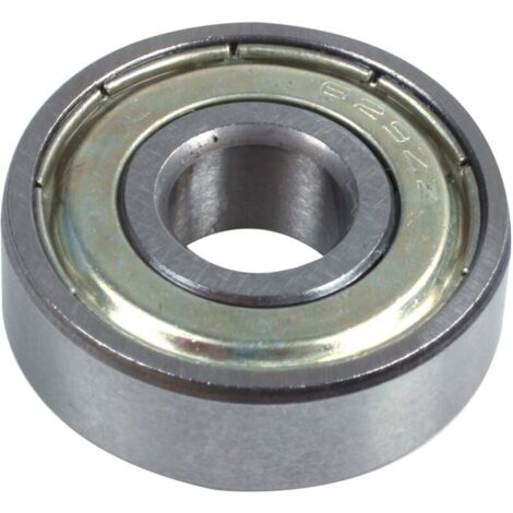 Rodamiento de bolas sellado de ranura profunda 629Z con doble blindaje metálico de 9x26x8 mm (1/4)