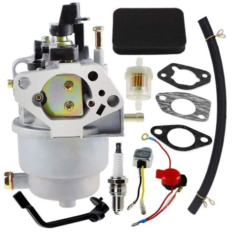 Kit de carburador para generador Generac GP5000 GP5500 GP6500 0J58620157 5 kW 5,5 kW 6,5 kW 389 cm³ 0G8442A111 con filtro de aire (1/4)