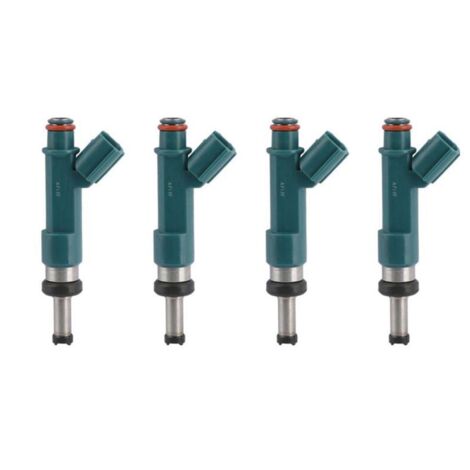 4 piezas de inyectores de combustible para Prius CT200H con conector 1.8L 23209-39196 23250-37020 (1/4)