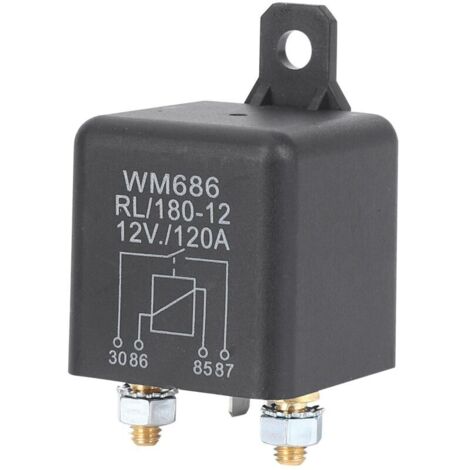 Separación de batería de CC, carga máxima de 12 V/120 A para automóviles y camiones (12 V 120 A) (1/4)