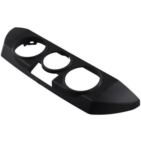 Embellecedor del panel de control del sistema de calefacción y aire acondicionado del automóvil, compatible con 9N 2002-2010 6Q0820075C (1/4)