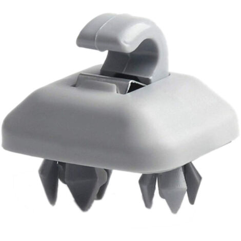 Gancho de sujeción para parasol de coche 8U0857562A Clips Tornillo de fijación para - A3 A6 C5 A4L Q5 Q3 A5 Soporte Gris (1/4)