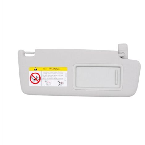 Parasol interior derecho con espejo para Golf 7 SportsVan MK7 B8 CC 5GG857552 (1/4)