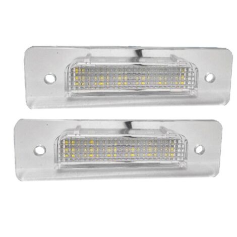 Luz LED trasera para matrícula para E30 E12 E28 E24 E23 E26, Accesorios para coche 63261372766 63261354665 (1/4)