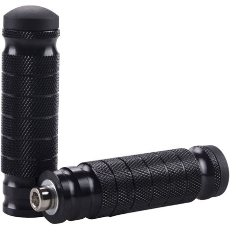 estriberas traseras universales CNC para motocicleta de 8 mm con base antideslizante. (1/3)