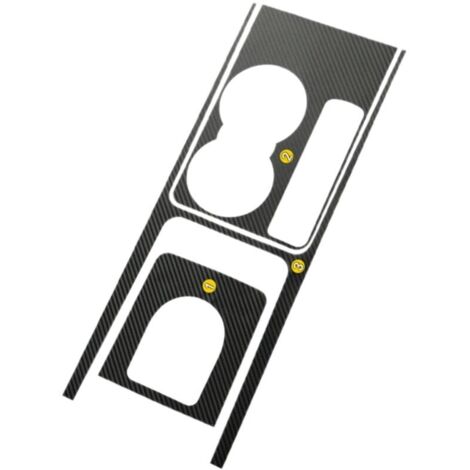 Pegatina de fibra de carbono para ventanas y engranajes del automóvil F-Pace X761 (1/4)