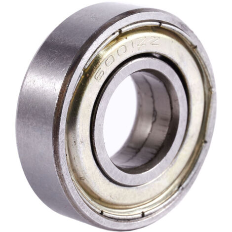 Rodamientos de bolas de ranura profunda 6001ZZ de doble blindaje de 28 mm x 12 mm x 8 mm (1/4)