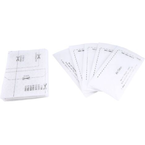 Filtro de motor universal para aspiradora, reemplazable, 5 pares (1/4)