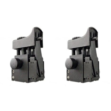 Interruptor de control de velocidad para taladro eléctrico, 2 piezas, repuesto para 321632 D10VH D10VC2 DV16V FDV16VB2 10 mm (1/4)