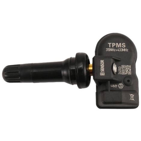 Sensor de presión de neumáticos TPMS, 4 unidades, 315/433 MHz - Negro (1/4)