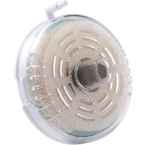 Filtro para acuario de 1 pieza, filtro silencioso, apto para acuarios y sistemas de filtración. (1/4)