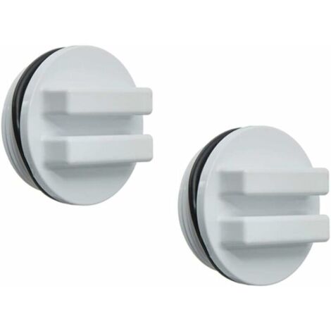 piezas de tapón de drenaje de filtro de línea de retorno roscado de 1,5 para invierno para piscinas y spas. (1/4)