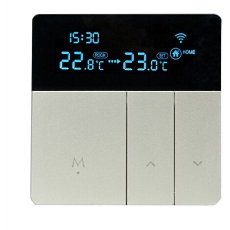 Termostato WiFi Tuya para calefacción por suelo radiante de agua/eléctrica, caldera de agua/gas, control inteligente de temperatura, control remoto por voz, 3A (1/4)
