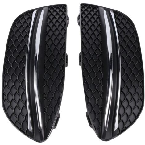 Cubierta para faros antiniebla para parrilla, parachoques y embellecedores cromados. Compatible con Clase C W205 C180 C200 C250 2058851223 2058851123
