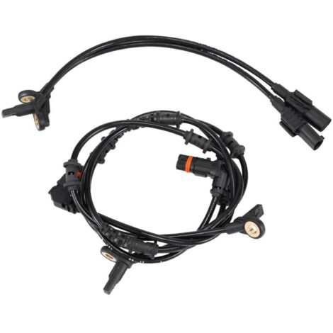 Juego (4 piezas) de sensores de velocidad de rueda ABS traseros para W164 ML350 ML320 GL350 GL450 R350 1645400717 + 1645400917 (1/4)