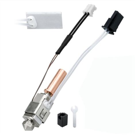 Actualización para el paquete de 2 Hotend, cartucho calefactor de termistor de 0,4 mm, Hot End Printing Plus/Neo/ (1/4)