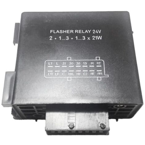 Unidad de relé intermitente para camión para sistema eléctrico 1328548 1401789 2159998 (1/4)