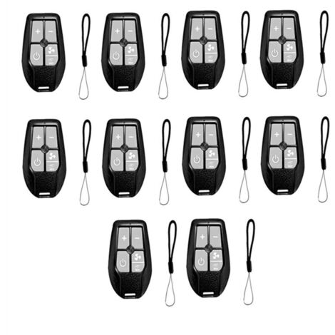 Control remoto universal para aires acondicionados X900, compatible con todas las principales marcas y modelos de aires acondicionados, paquete de 10 unidades. (1/4)