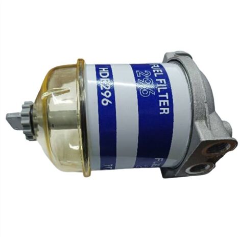 Separador universal de agua y combustible y juego de vasos 7111-296 HDF296 296 Elementos filtrantes