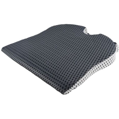 Cojín de asiento en forma de cuña para coche y camión, alivia la presión y el dolor de glúteos, soporte ortopédico ergonómico hecho de espuma viscoelástica. (1/4)