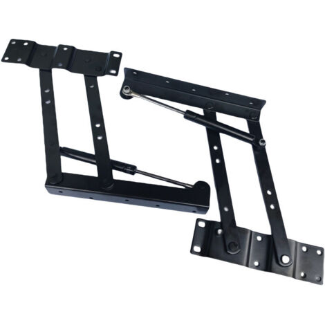 piezas de resortes para bisagras de muebles, bisagra de resorte elevable, bisagra elevable de acero laminado en frío para mesa de centro, mesa, accesorio para cama Murphy (1/4)