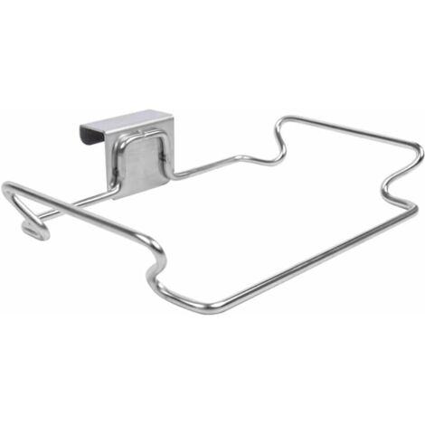 Soporte para bolsas de basura de cocina, soporte reutilizable para bolsas de basura, soporte colgante para bolsas de basura, soporte colgante para bolsas de basura, 18,7 x 14,5 cm (1/4)
