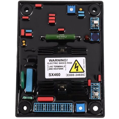 AVR SX460-A SX 460-A 460 con condensador rojo, adhesivo flexible, accesorios de la mejor calidad, regulador automático de voltaje para generador (1/4)