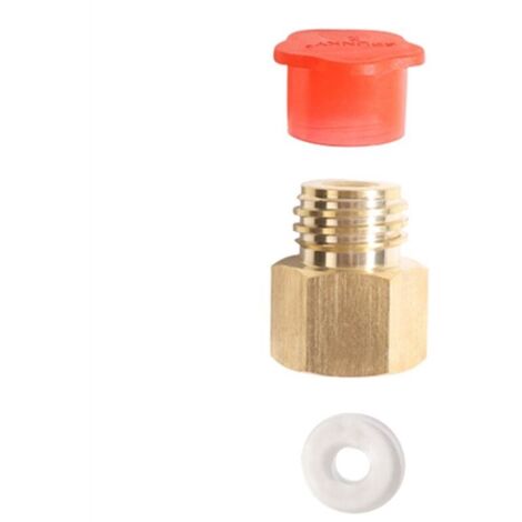 Adaptador de rosca para tanque Quooker Cube: Hembra TR21-4 a Macho TR21-3 (1/4)