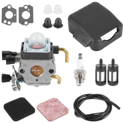 Carburador FS85 + Tapa del filtro de aire para kits de ajuste de desbrozadoras FS75 FS80 85 KM80 KM85 FC75 (1/4)