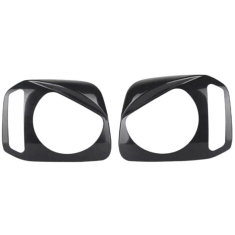 Cubiertas adhesivas para faros delanteros de coche Jimny JB23 JB33 JB43 1998-2017, color negro. (1/4)