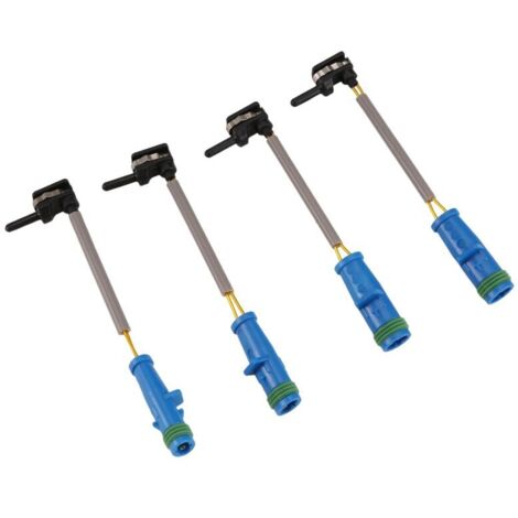 Juego de 4 sensores de desgaste de pastillas de freno 1695401617 Compatible con C300 C400 CLA250 (1/4)