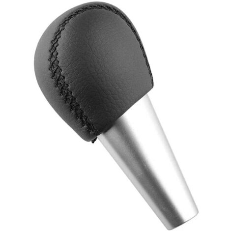 Pomo de palanca de cambios de cuero sintético para S60 V70 S60R V70R (1/4)