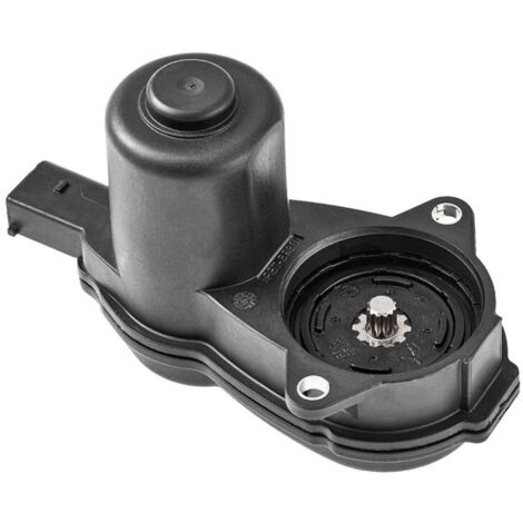 Servomotor del freno de mano de estacionamiento de la pinza trasera 4H0998281 para A6 A7 A8 S6 S7 dientes () Actuador del freno de mano