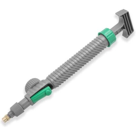 Pulverizador ajustable, botella para bebidas, bomba de aire, boquilla de cabezal pulverizador, manguera de jardín universal, herramienta agrícola, suministros de jardinería para el hogar. (1/4)