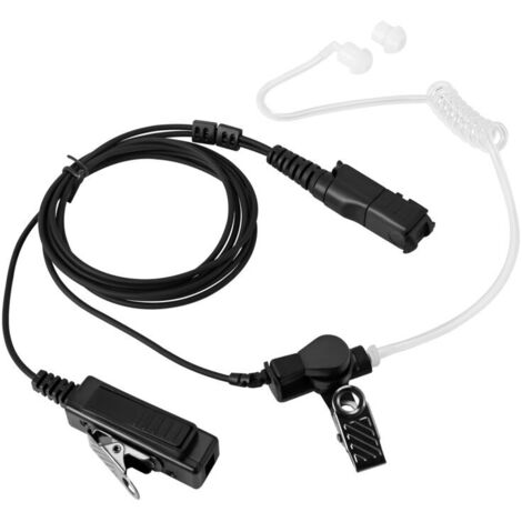 Auriculares acústicos PPT con tubo de aire para walkie-talkie Xir P6600 P6620 XPR3300 XPR3500 MTP3250 (1/4)