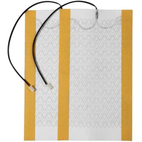piezas de cojines calefactores de fibra de 12 V para asientos de coche, con elementos calefactores, para invierno. Funda de cojín calefactable. (1/4)