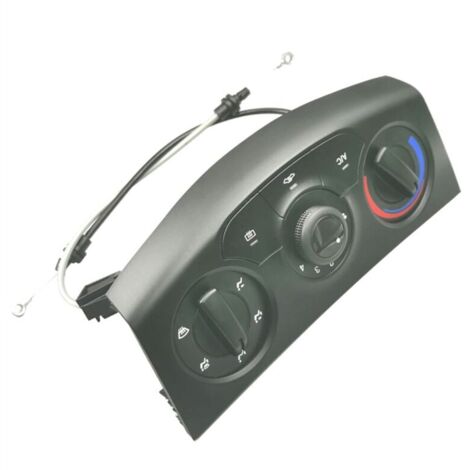 Interruptor de control de aire acondicionado para panel de calefacción de aire acondicionado automático para vela