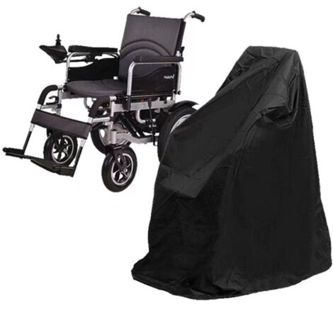 Funda protectora para silla de ruedas, funda impermeable para silla de ruedas, funda antipolvo para silla de ruedas eléctrica, andador o similar. (1/4)