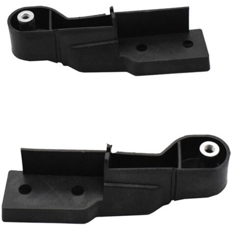 4F0807771 4F0807772 Para A6 C6 2005-2011 RS6 08-11 Par de clips de fijación de soporte de rejilla de parachoques izquierdo y derecho (1/4)